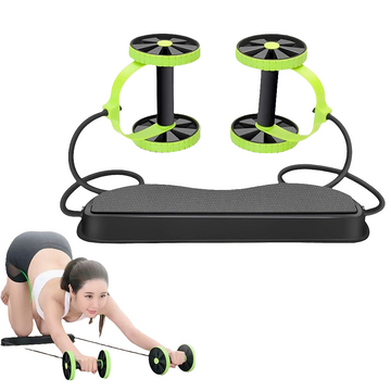 4 Wheels Abdominal Muscle Roller Exercise Equipment
