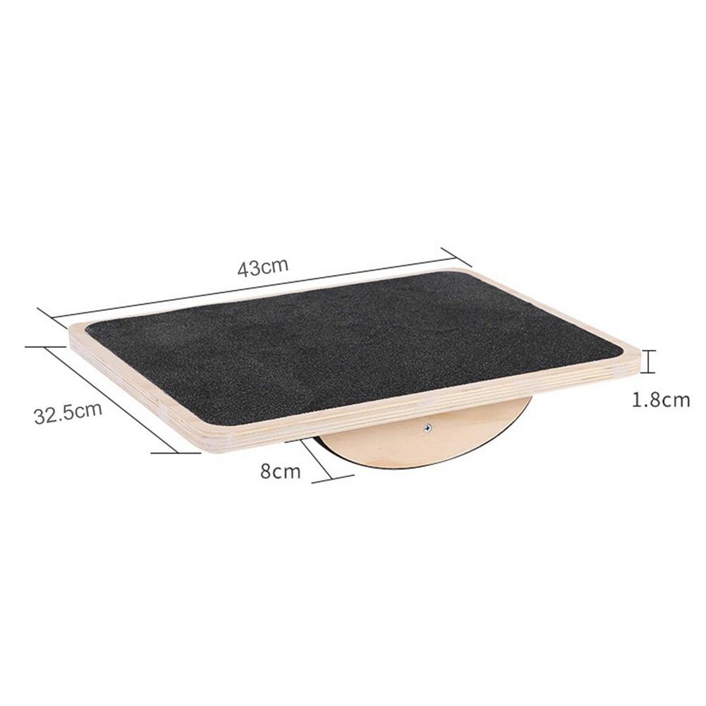Wooden Non-Slip Balance Board Measurements