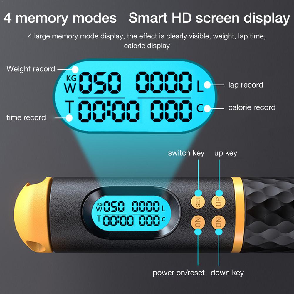 2-in-1 Cordless Jump Rope Elevate Your Workout - Thefitnesshut.com