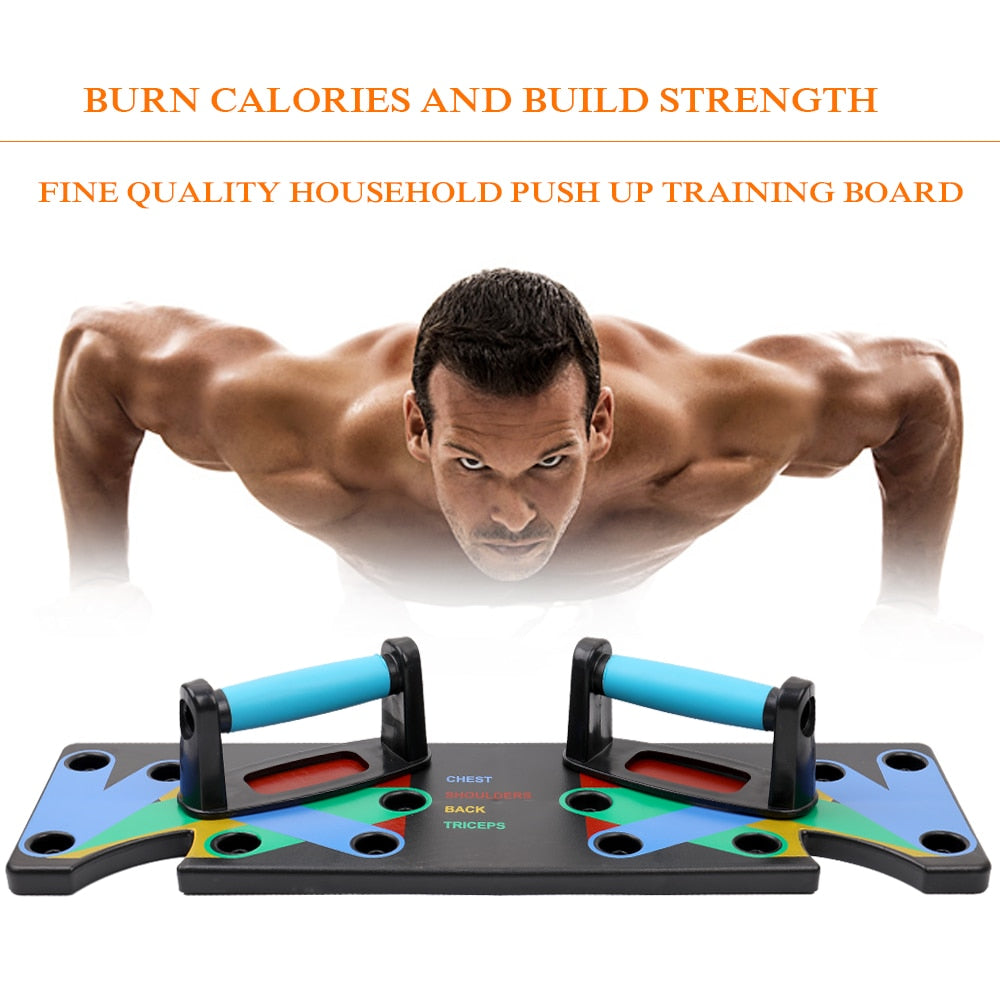 9-in-1 Push Up Board Elevate Your Fitness Routine - Thefitnesshut.com