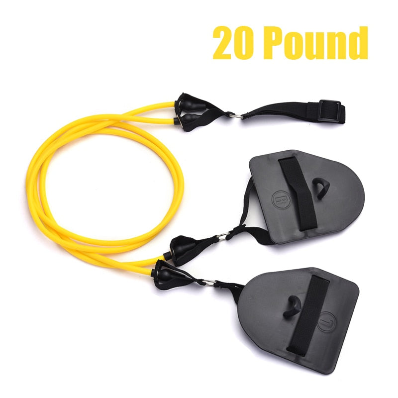 Stretch Pull Rope in Yellow 20 Pound Kit - Thefitnesshut.com