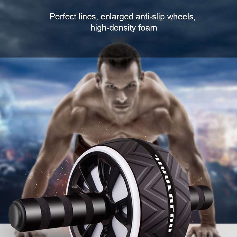 Fitness AB Roller Wheel Gym Non-slip Core Strength - Thefitnesshut.com