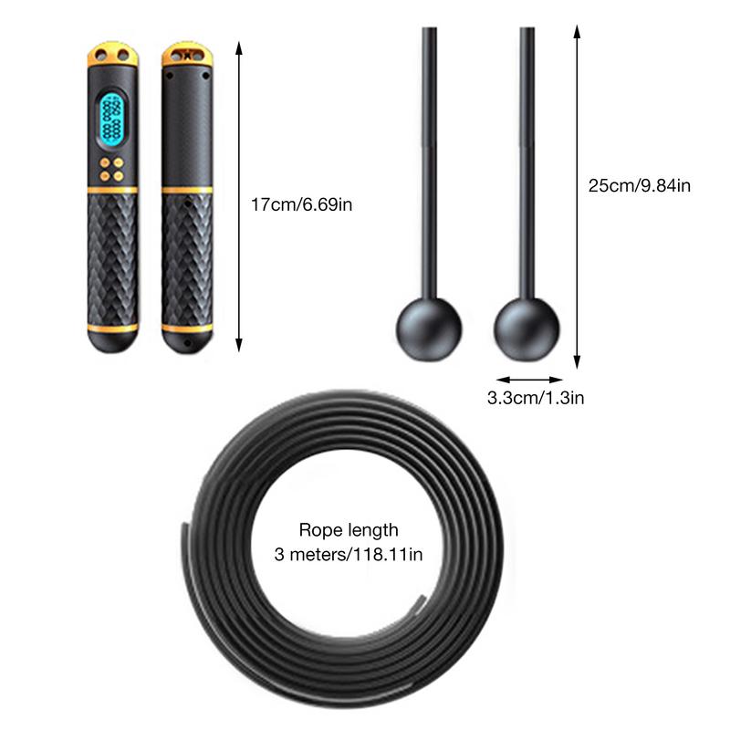 2-in-1 Cordless Jump Rope Elevate Your Workout - Thefitnesshut.com
