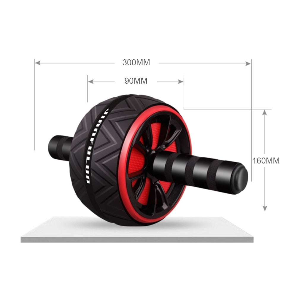 Fitness AB Roller Wheel Gym Non-slip Core Strength - Thefitnesshut.com