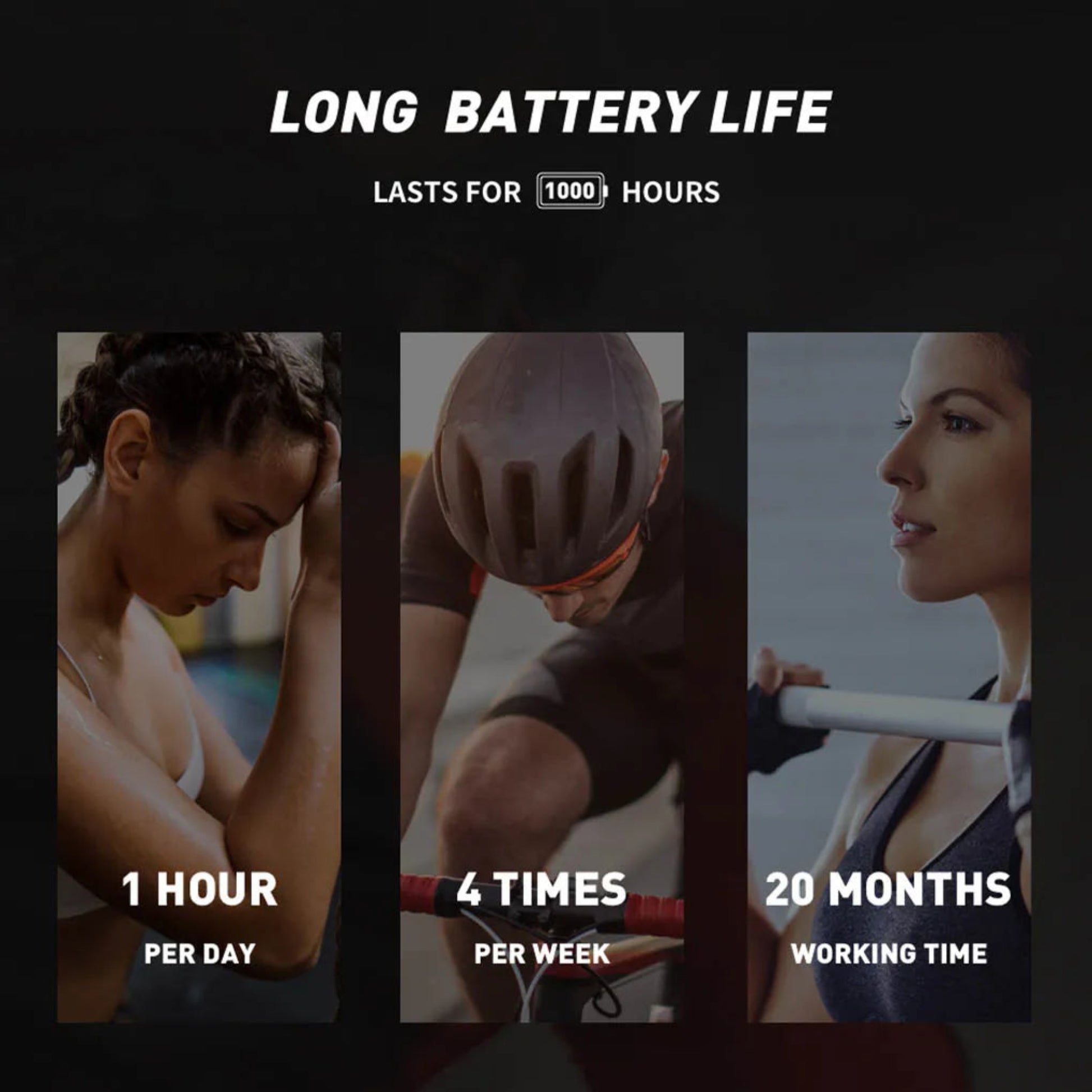 Magene H64 heart rate monitor battery life showing long-lasting performance for extended training sessions