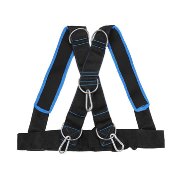 Speed running training sled vest designed for resistance sprint training and explosive power development