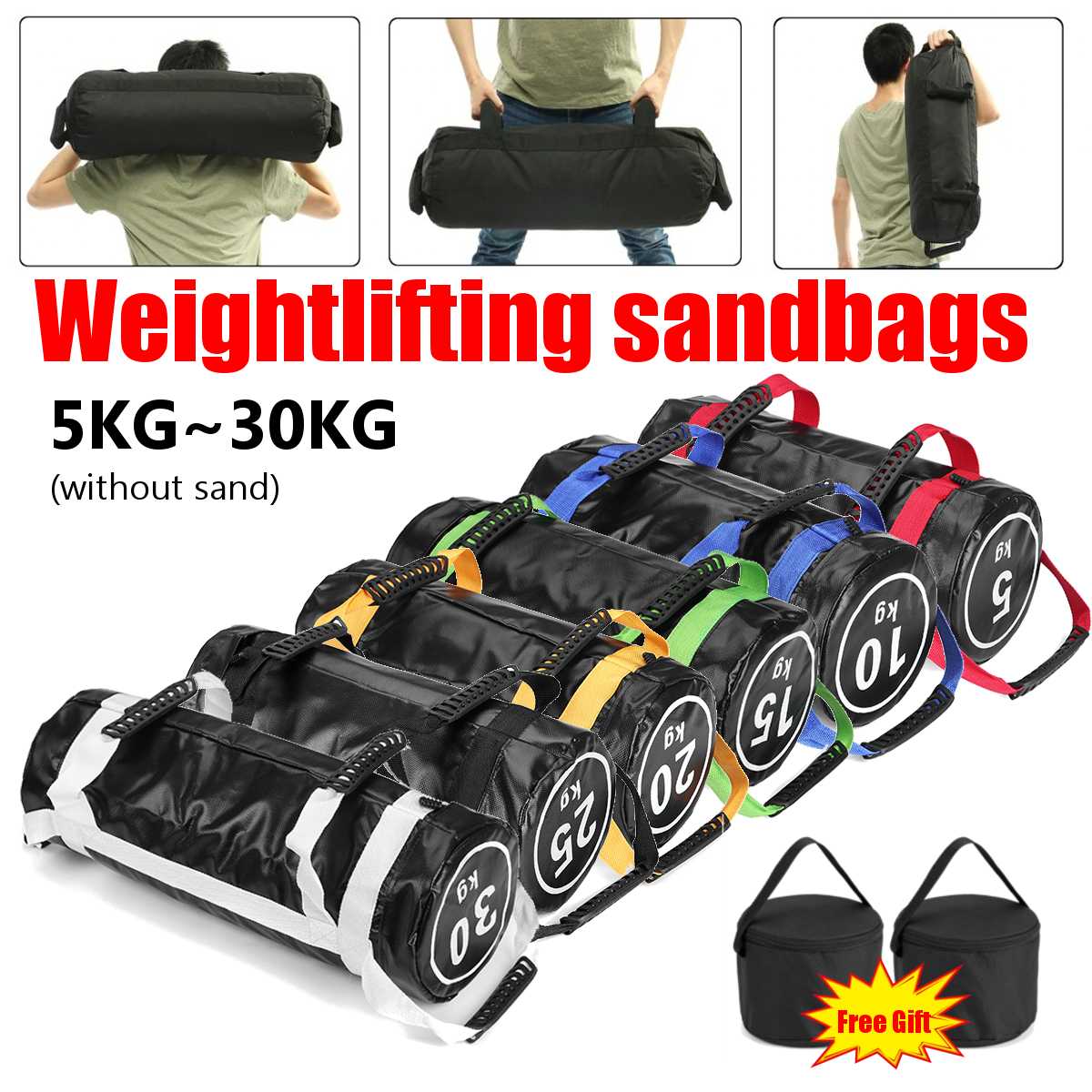 Weight Lifting Bulgarian Sandbag, Strength Training - Thefitnesshut