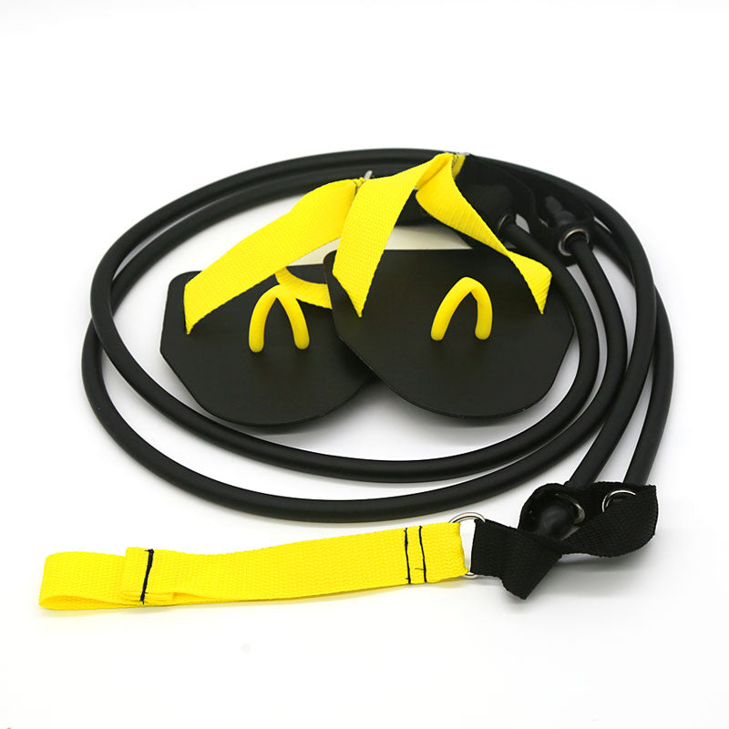 Stretch Pull Rope Close Up of Yellow Handle - Thefitnesshut.com
