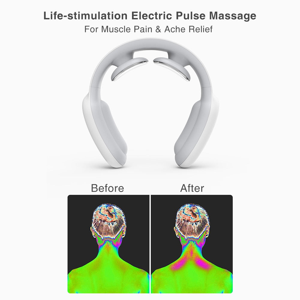 6 Heads Neck Massager, Relax and Relieve Tension - Thefitnesshut.com