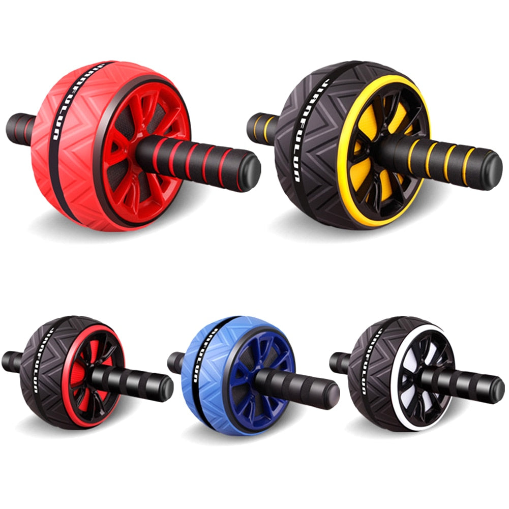 Fitness AB Roller Wheel Gym Non-slip Core Strength - Thefitnesshut.com