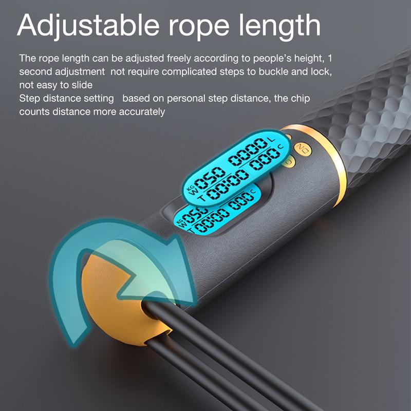 2-in-1 Cordless Jump Rope Elevate Your Workout - Thefitnesshut.com