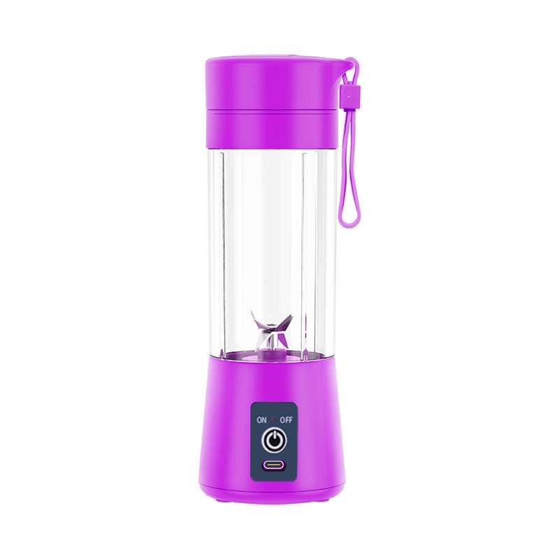 USB Rechargeable Portable Blender Standard Model in Purple - Thefitnesshut.com