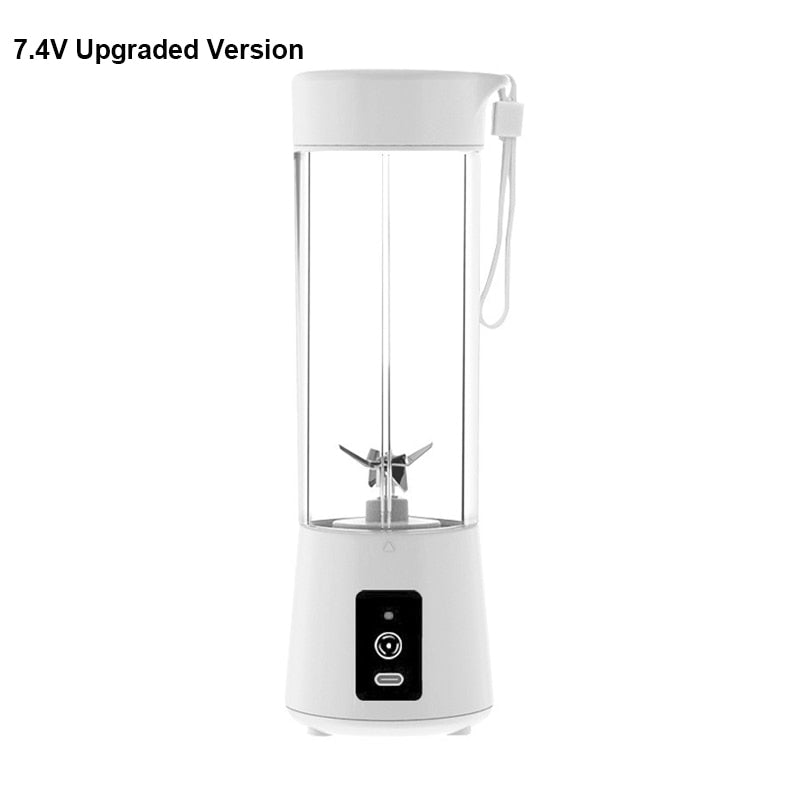 USB Rechargeable Portable Blender with 7.4v in White USB Rechargeable Portable Blender, Blend On-the-Go - Thefitnesshut.com