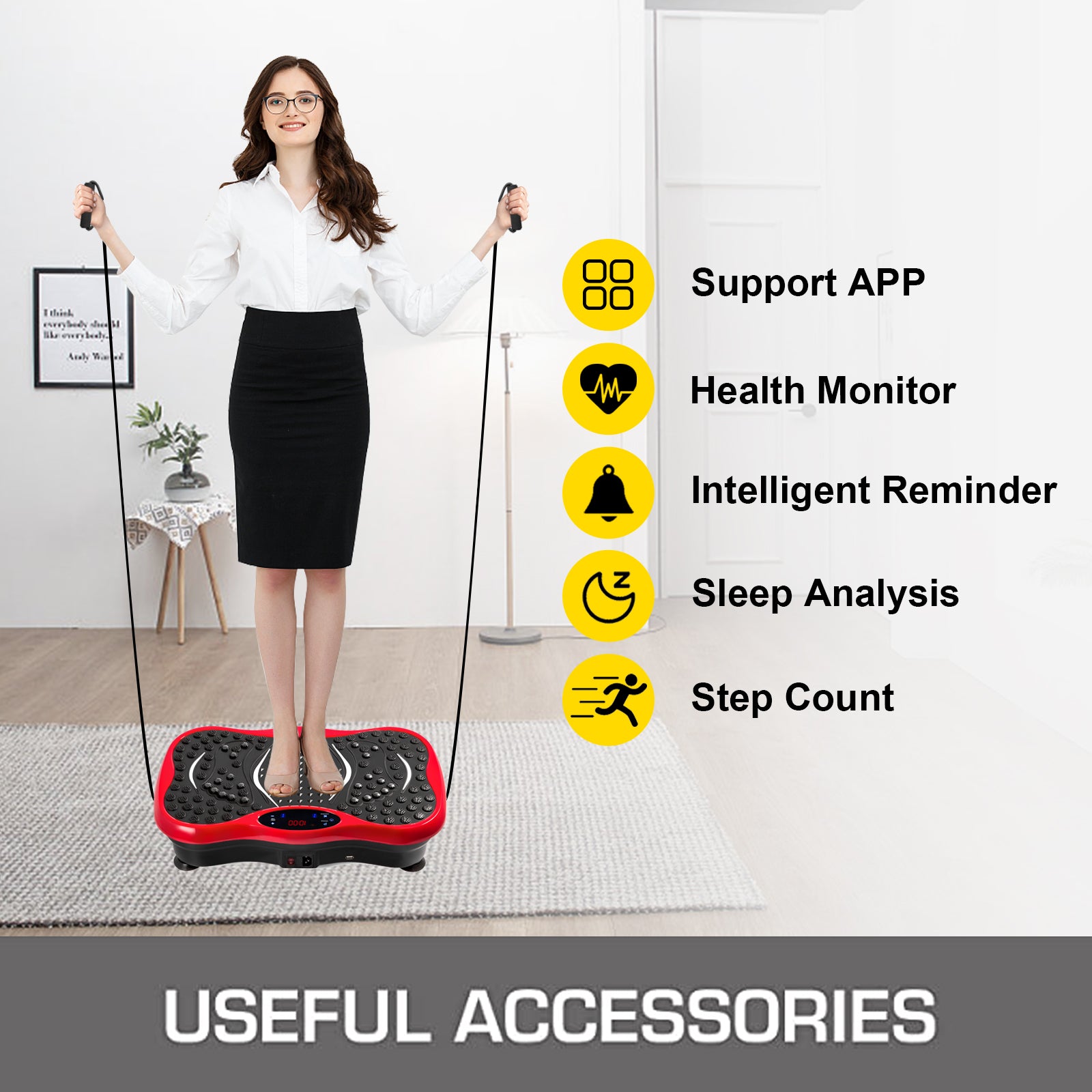 Fitness Vibration Plate Useful Acccessories